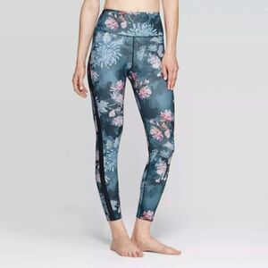 Joy Lab Floral High Rise Leggings S